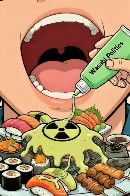 核食大礼海外宣传漫画